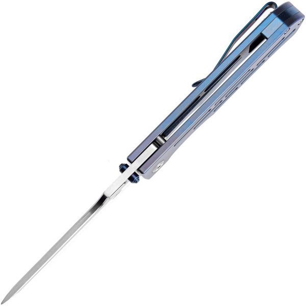 Kansept Reedus Framelock CPM S35VN Blue Titanium