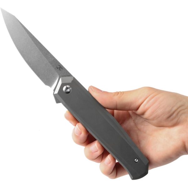 Kansept Integra Framelock M390 Bronze Titanium