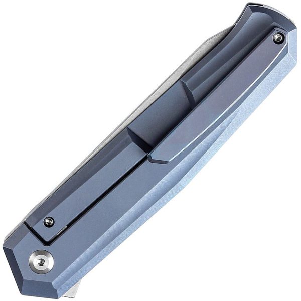 Kansept Integra Framelock M390 Blue Titanium