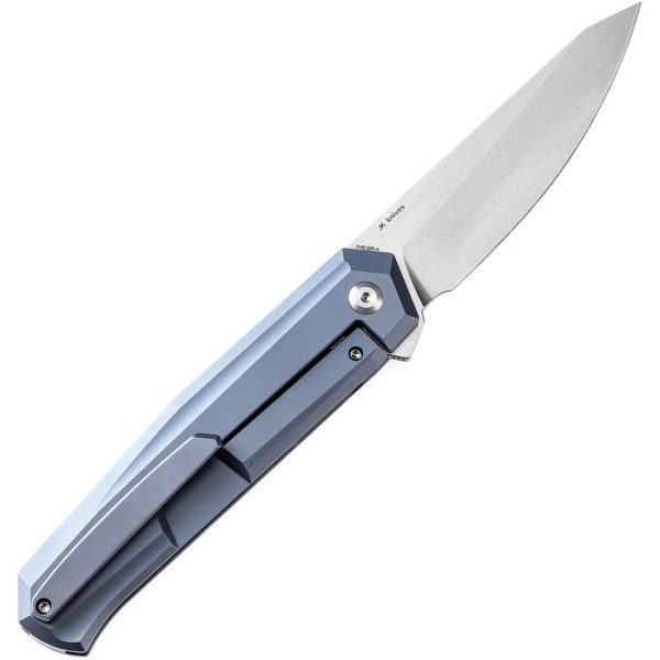 Kansept Integra Framelock M390 Blue Titanium