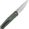 Kansept Integra Framelock S35VN Green Carbon Fiber