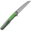 Kansept Arcus Framelock S35VN Green G10 Inlay
