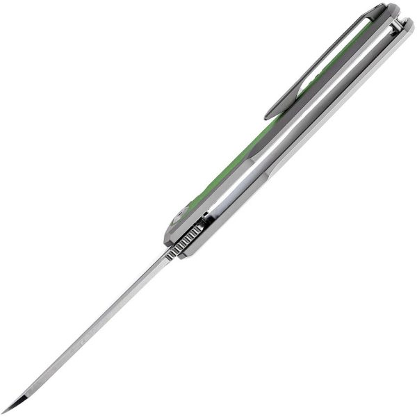 Kansept Arcus Framelock S35VN Green G10 Inlay