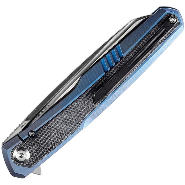 Kansept Arcus Framelock Blue Titanium CPM S35VN