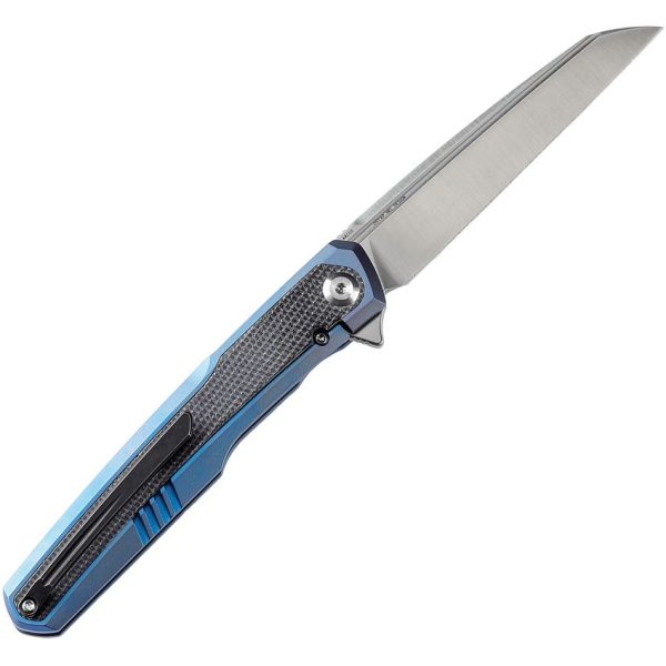 Kansept Arcus Framelock Blue Titanium CPM S35VN