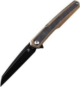 Kansept Arcus Gold Titanium Wharncliffe CPM S35VN