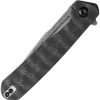 Kansept Qilin Linerlock Damascus Black Carbon Fiber