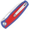 Kansept Mato Linerlock Red/Blue G10 CPM S35VN