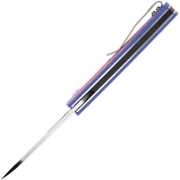 Kansept Mato Linerlock Red/Blue G10 CPM S35VN