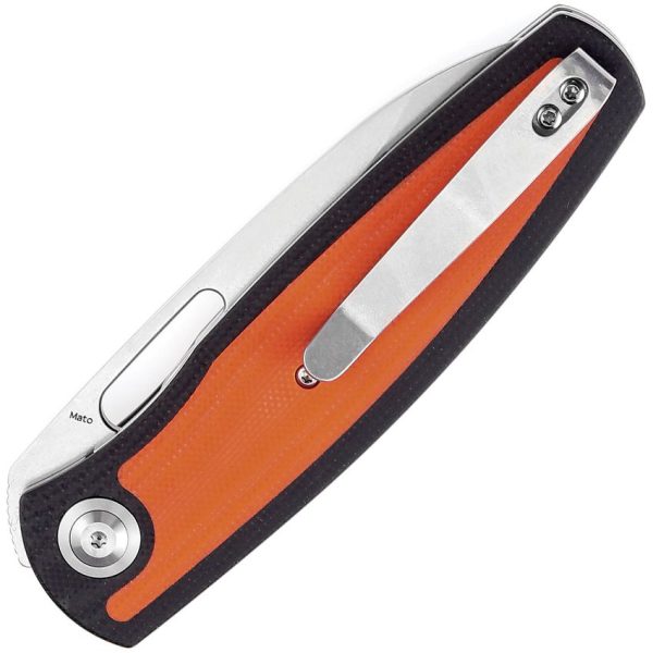 Kansept Mato Linerlock Orange/Black G10 CPM S35VN