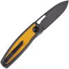 Kansept Mato Linerlock Carbon Fiber Yellow G10