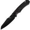 Kansept Weim Framelock Black/Red Stonewash