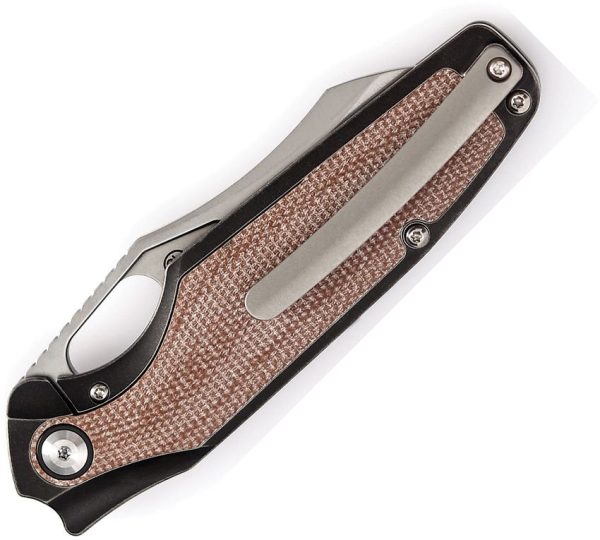 Kansept Tuckamore Framelock Micarta CPM-20CV