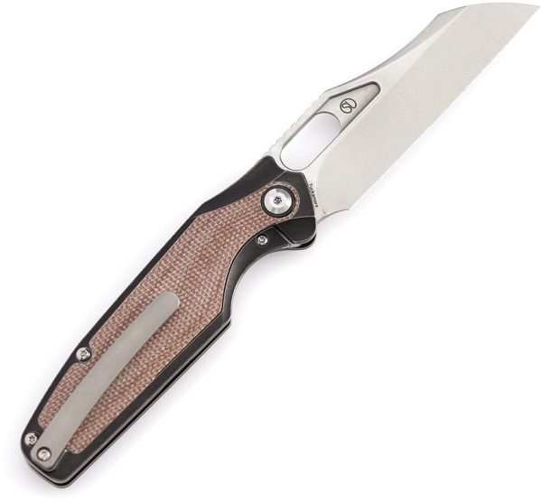 Kansept Tuckamore Framelock Micarta CPM-20CV