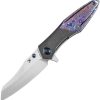 Kansept Mistaken Framelock Timascus Inlay