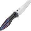 Kansept Mistaken Framelock Timascus Inlay