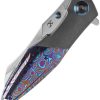 Kansept Mistaken Framelock Timascus Inlay