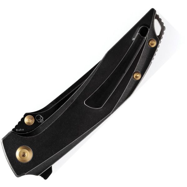 Kansept Baku Linerlock Black Copper Carbon Fiber
