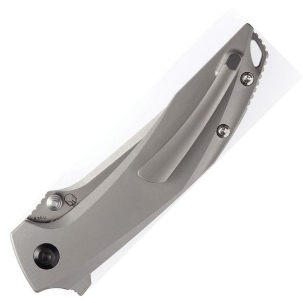 Kansept Baku Linerlock Brown Micarta Inlay