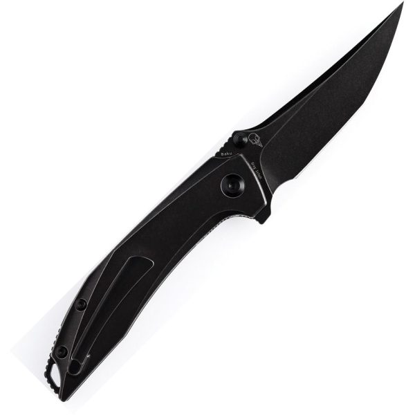 Kansept Baku Linerlock Black/White Carbon Fiber