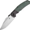 Kansept Hinterland Framelock Green Micarta
