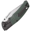 Kansept Hinterland Framelock Green Micarta
