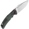 Kansept Hinterland Framelock Green Micarta