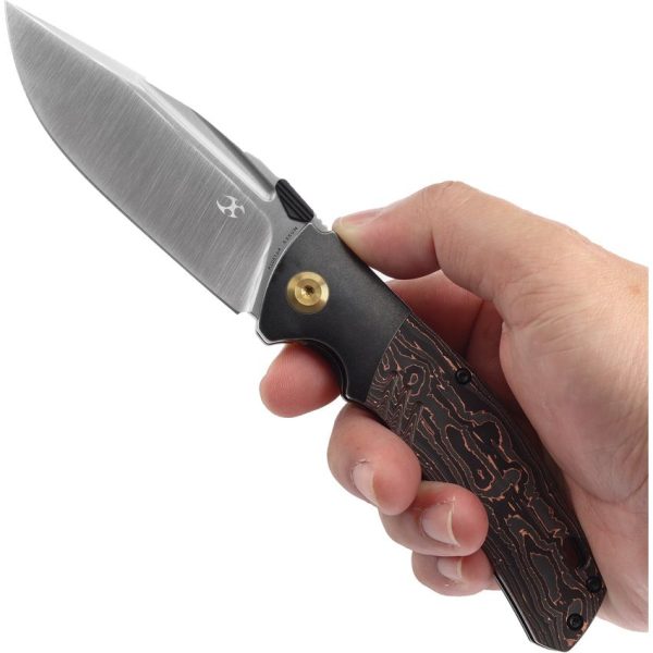 Kansept Hinterland Framelock CPM S35VN Copper