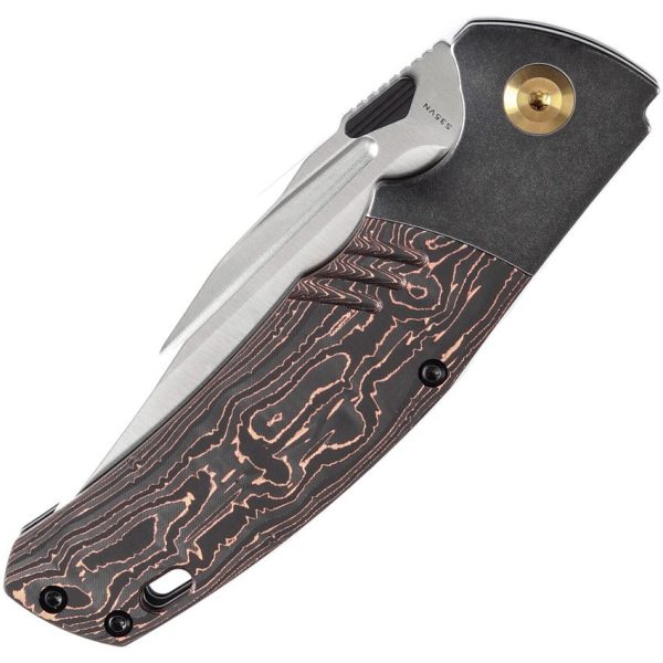 Kansept Hinterland Framelock CPM S35VN Copper