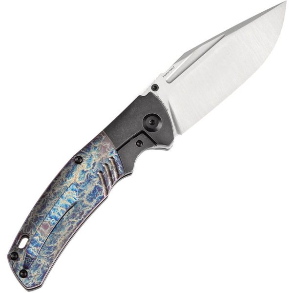 Kansept Hinterland Framelock Lightning Strike Titanium