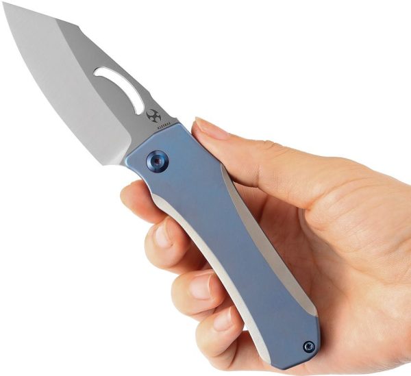 Kansept Loki Framelock Blue Titanium