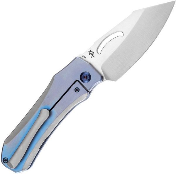 Kansept Loki Framelock Blue Titanium