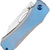 Kansept Loki Framelock Blue Titanium