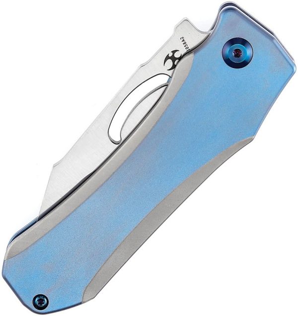 Kansept Loki Framelock Blue Titanium