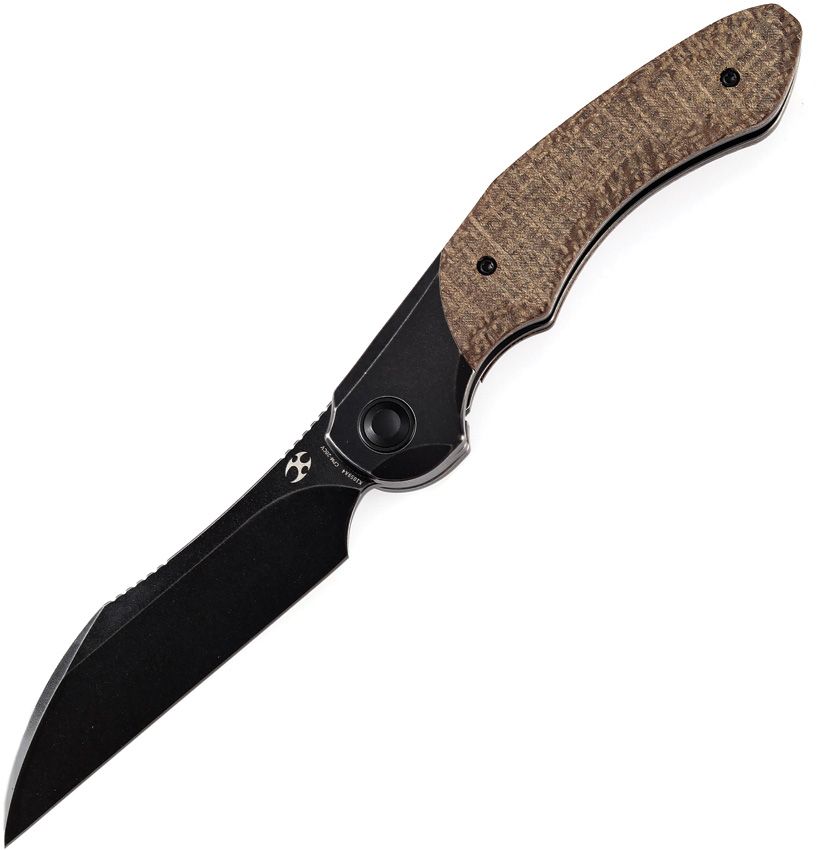 Kansept Cosmos Framelock Folding Knife 3.5" CPM-20CV Black