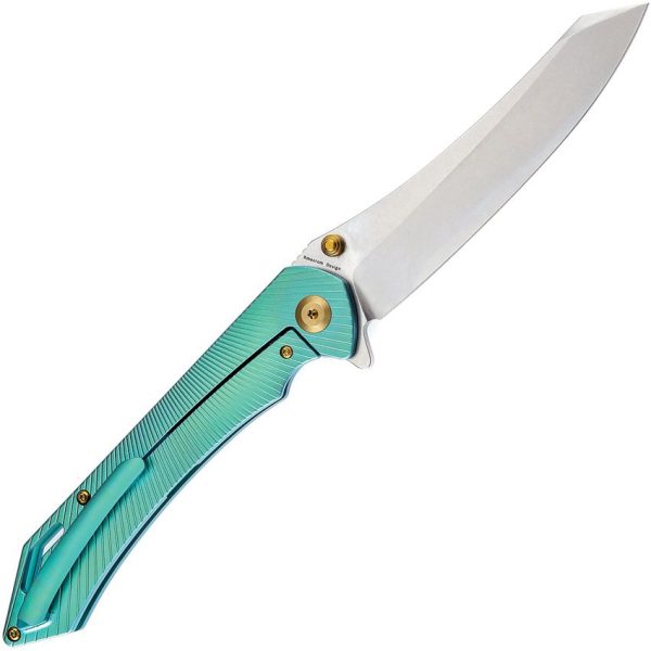 Kansept Colibri Tech Framelock Green - CPM S35VN