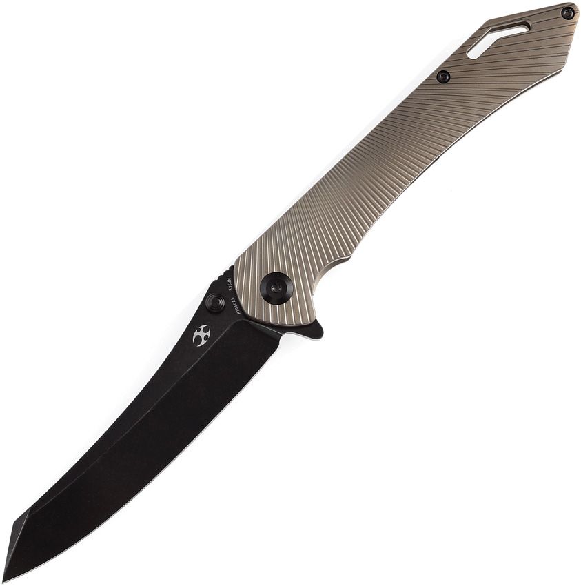 Kansept Knives Colibri Tech Framelock Bronze Folding Knife