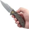 Kansept Rei Framelock Orange Peel Titanium CPM-20CV