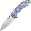 Kansept Rei Framelock Lightning Strike Anodized CPM-20CV