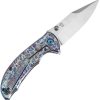 Kansept Rei Framelock Lightning Strike Anodized CPM-20CV