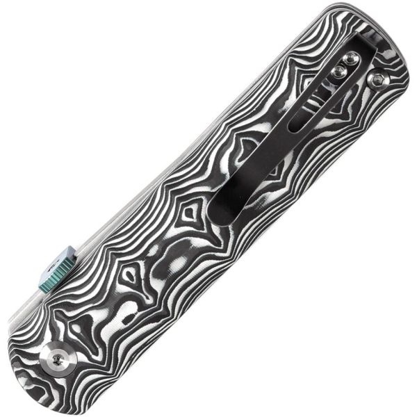 Kansept BTF Linerlock Tanto Nebula Carbon Fiber CPM S35VN