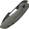 Kansept Link Framelock Green Micarta BlackWash CPM-20CV