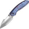 Kansept Link Framelock Timascus - CPM-20CV Blade