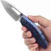 Kansept Link Framelock Timascus - CPM-20CV Blade