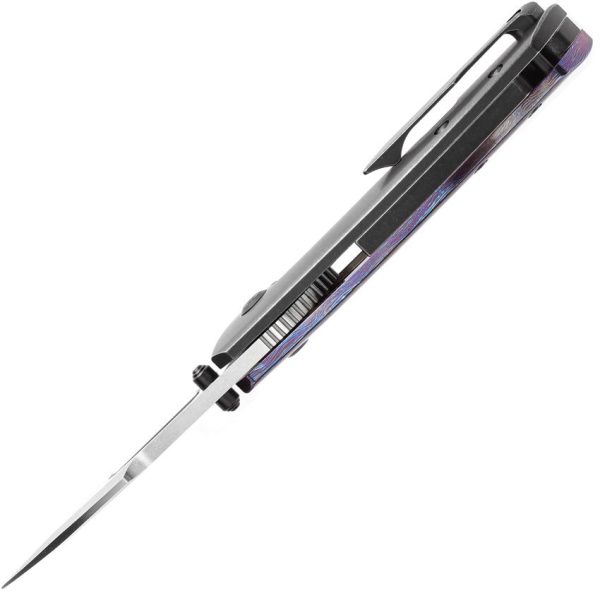 Kansept Link Framelock Timascus - CPM-20CV Blade
