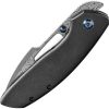 Kansept Link Framelock Dam BW - Damascus Blade