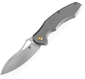 Kansept Echis Framelock Satin - CPM S35VN Drop Point