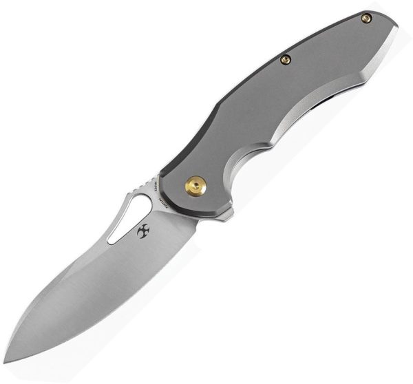 Kansept Echis Framelock Satin - CPM S35VN Drop Point