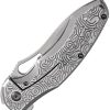 Kansept Echis Framelock SW Titanium Folding Knife