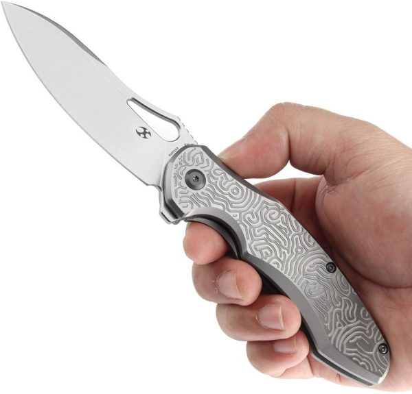 Kansept Echis Framelock SW Titanium Folding Knife